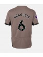 Tottenham Hotspur Radu Dragusin #6 Alternativní Dres 2023-24 Krátký Rukáv